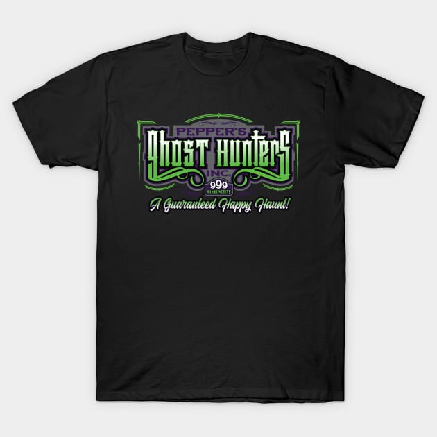 Pepper's Ghost Hunters T-Shirt by ResortMagicMerch